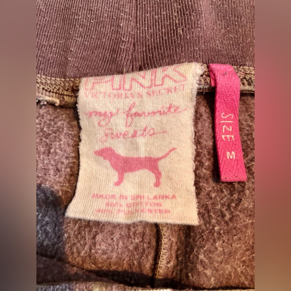 Pink Victoria Secret intake sweat pants - Picture 3 of 3